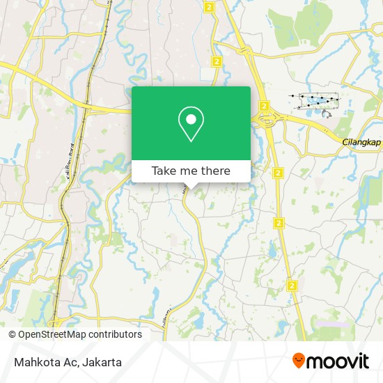 Mahkota Ac map