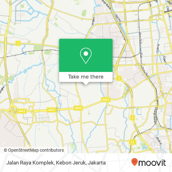 Jalan Raya Komplek, Kebon Jeruk map