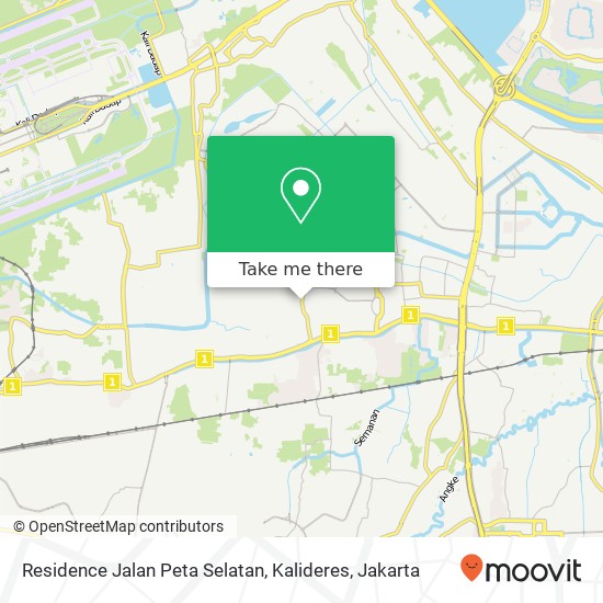 Residence Jalan Peta Selatan, Kalideres map