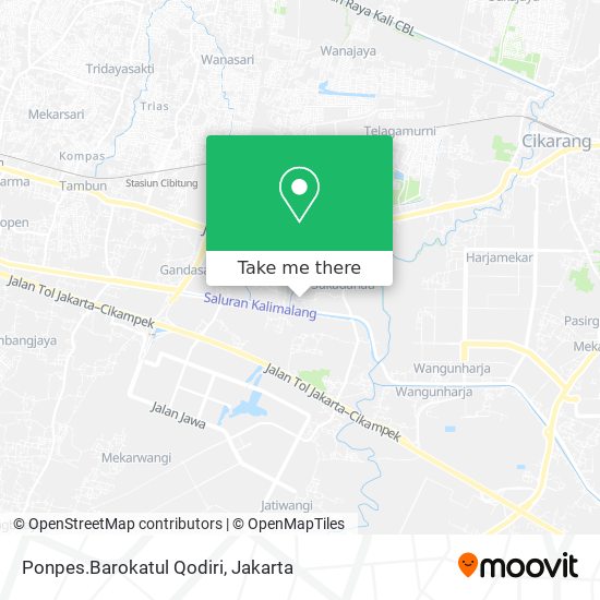 Ponpes.Barokatul Qodiri map