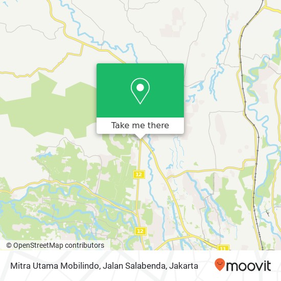 Mitra Utama Mobilindo, Jalan Salabenda map