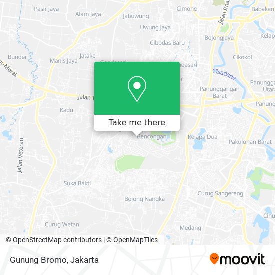 Gunung Bromo map