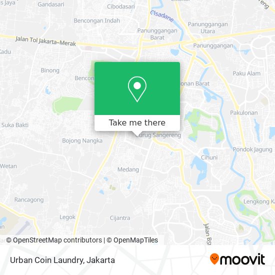 Urban Coin Laundry map