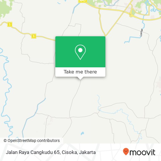 Jalan Raya Cangkudu 65, Cisoka map