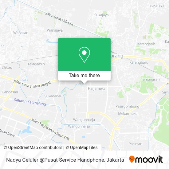 Nadya Celuler @Pusat Service Handphone map
