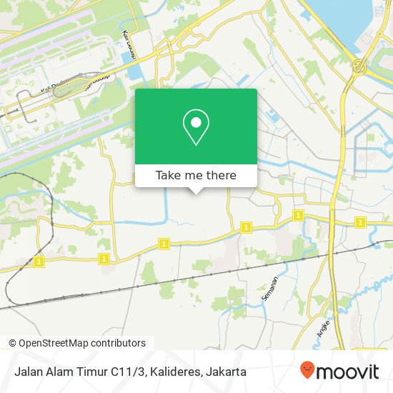 Jalan Alam Timur C11 / 3, Kalideres map