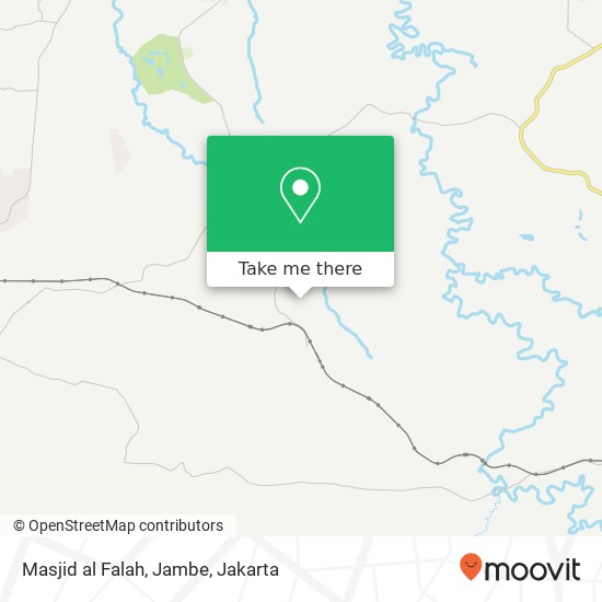 Masjid al Falah, Jambe map