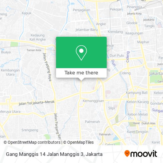 Gang Manggis 14 Jalan Manggis 3 map