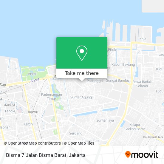 Bisma 7 Jalan Bisma Barat map