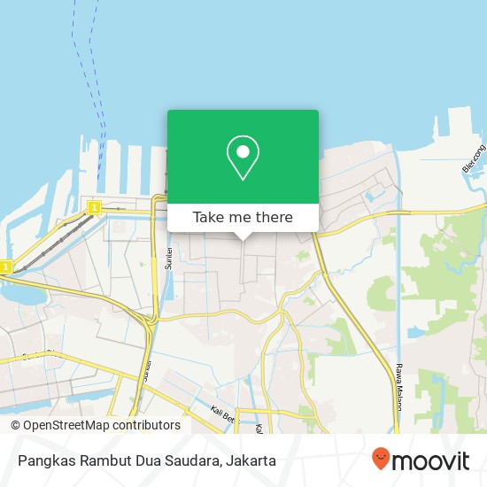 Pangkas Rambut Dua Saudara map