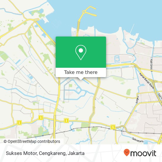 Sukses Motor, Cengkareng map