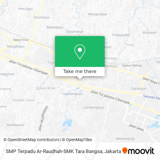 SMP Terpadu Ar-Raudhah-SMK Tara Bangsa map