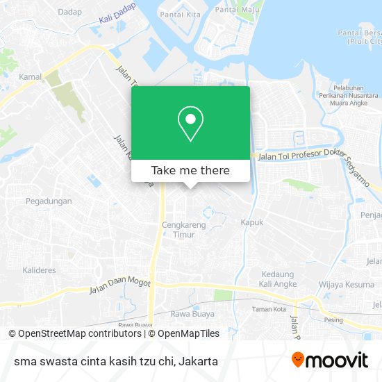 sma swasta cinta kasih tzu chi map