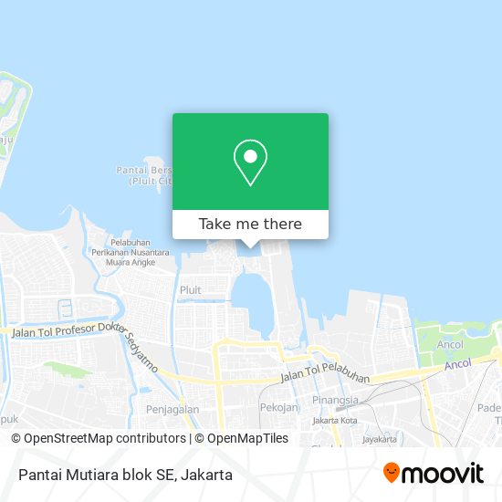 Pantai Mutiara blok SE map