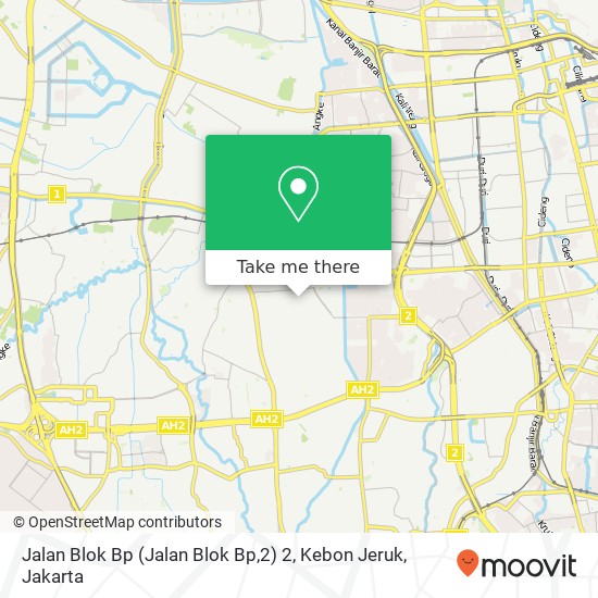 Jalan Blok Bp (Jalan Blok Bp,2) 2, Kebon Jeruk map