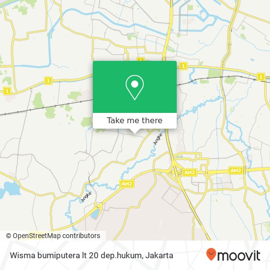 Wisma bumiputera lt 20 dep.hukum map