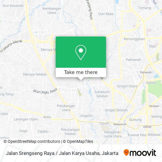 Jalan Srengseng Raya / Jalan Karya Usaha map