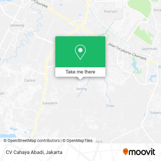 CV Cahaya Abadi, Jalan Melati 9 map