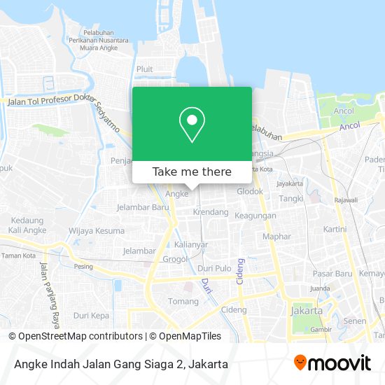 Angke Indah Jalan Gang Siaga 2 map