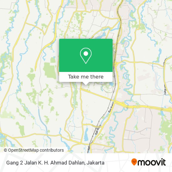 Gang 2 Jalan K. H. Ahmad Dahlan map