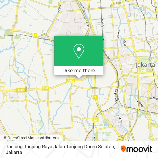 Tanjung Tanjung Raya Jalan Tanjung Duren Selatan map