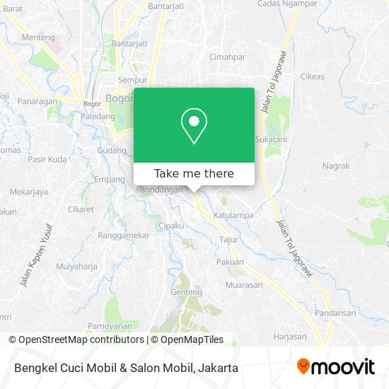 Bengkel Cuci Mobil & Salon Mobil map