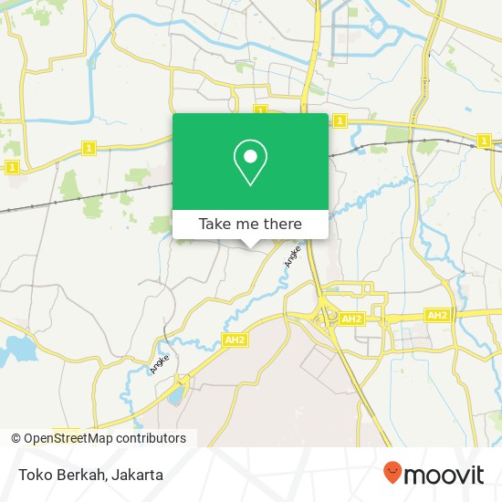 Toko Berkah map