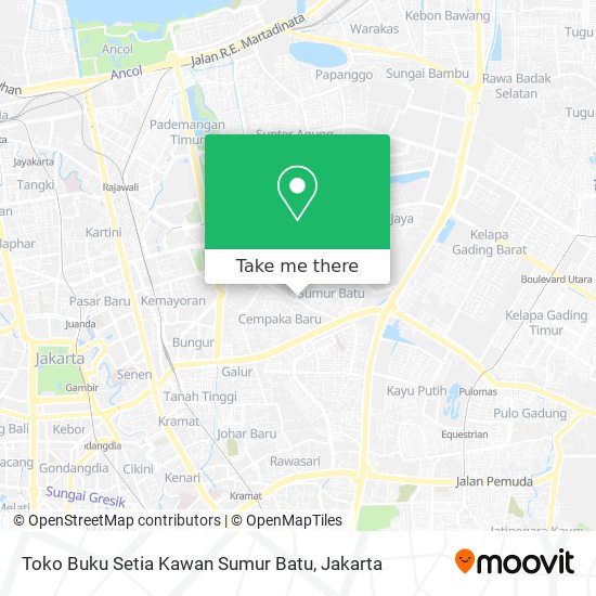 Toko Buku Setia Kawan Sumur Batu map