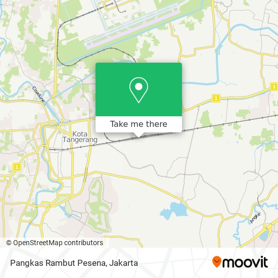 Pangkas Rambut Pesena map