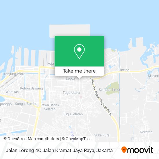 Jalan Lorong 4C Jalan Kramat Jaya Raya map