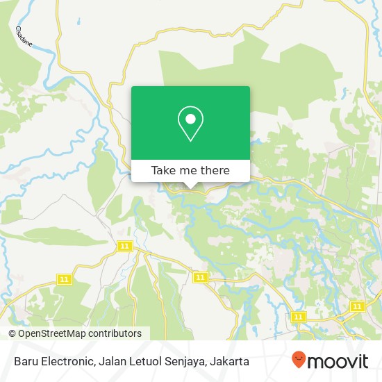 Baru Electronic, Jalan Letuol Senjaya map