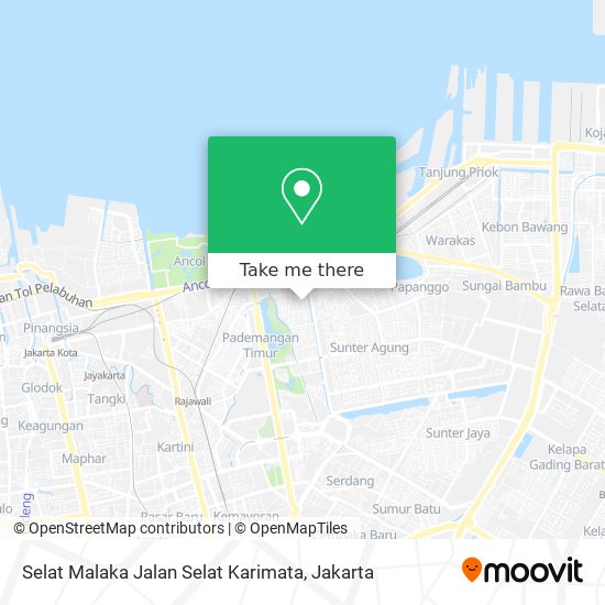 Selat Malaka Jalan Selat Karimata map