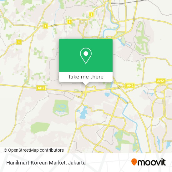Hanilmart Korean Market map