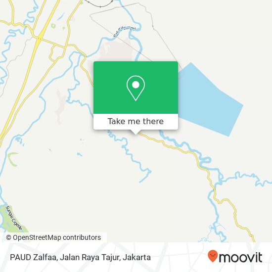 PAUD Zalfaa, Jalan Raya Tajur map