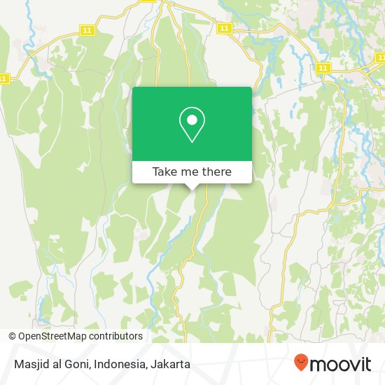 Masjid al Goni, Indonesia map