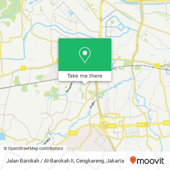 Jalan Barokah / Al-Barokah II, Cengkareng map