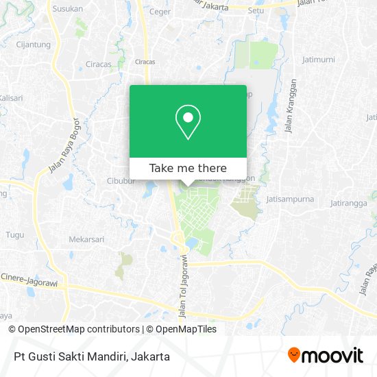 Pt Gusti Sakti Mandiri map