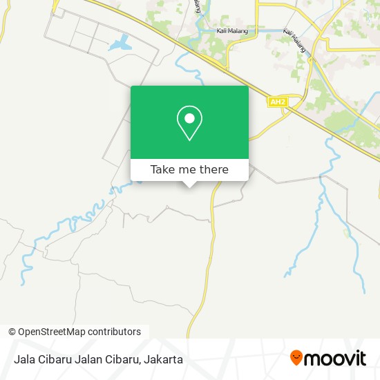 Jala Cibaru Jalan Cibaru map