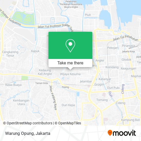 Warung Opung map