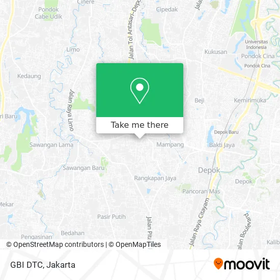 GBI DTC map