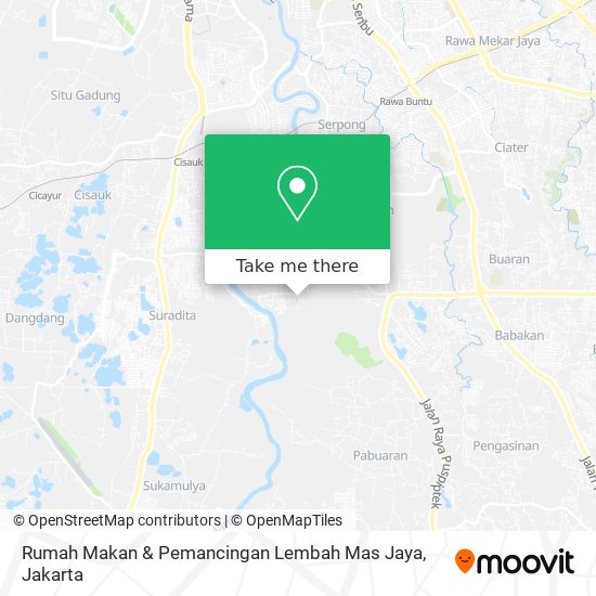 Rumah Makan & Pemancingan Lembah Mas Jaya map