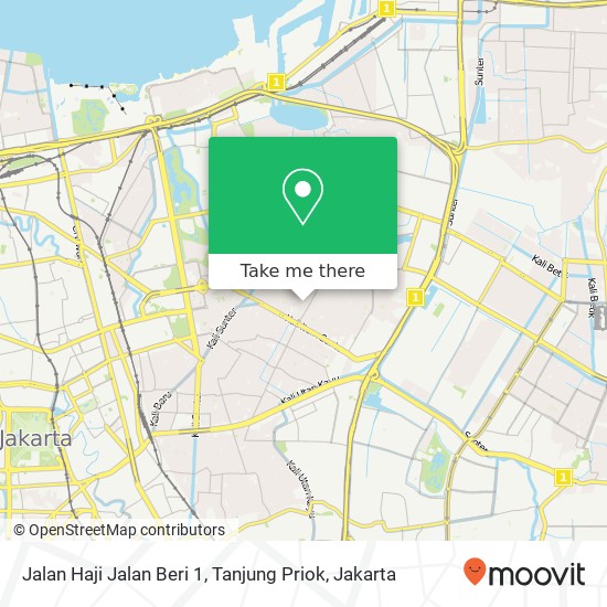 Jalan Haji Jalan Beri 1, Tanjung Priok map