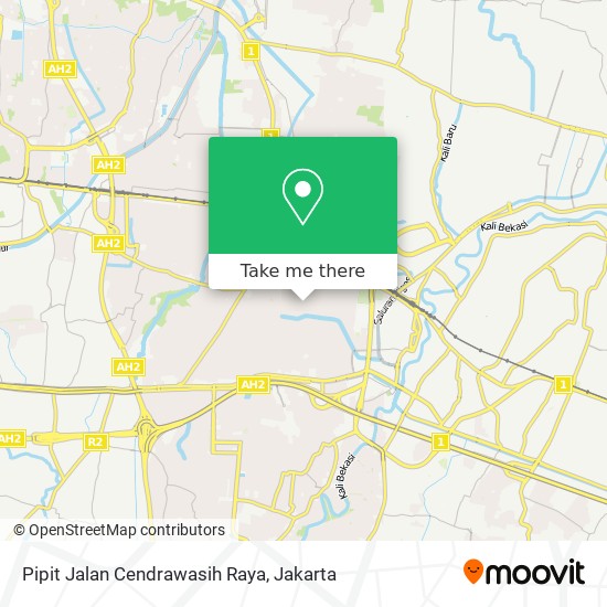 Pipit Jalan Cendrawasih Raya map