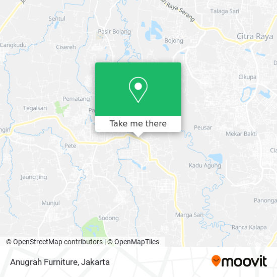 Anugrah Furniture map