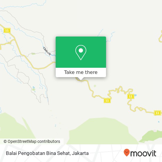 Balai Pengobatan Bina Sehat map