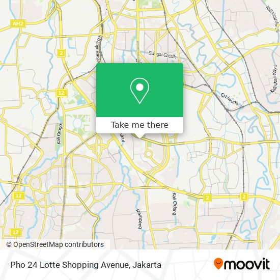 Pho 24 Lotte Shopping Avenue map