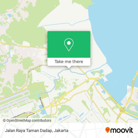 Jalan Raya Taman Dadap map