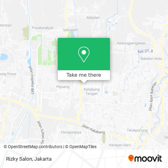 Rizky Salon map