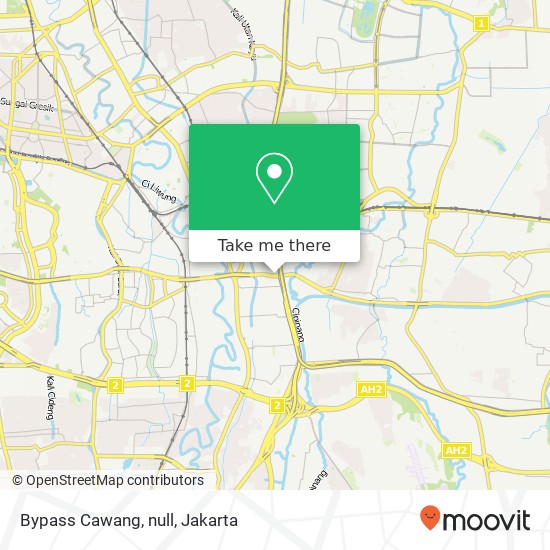 Bypass Cawang, null map