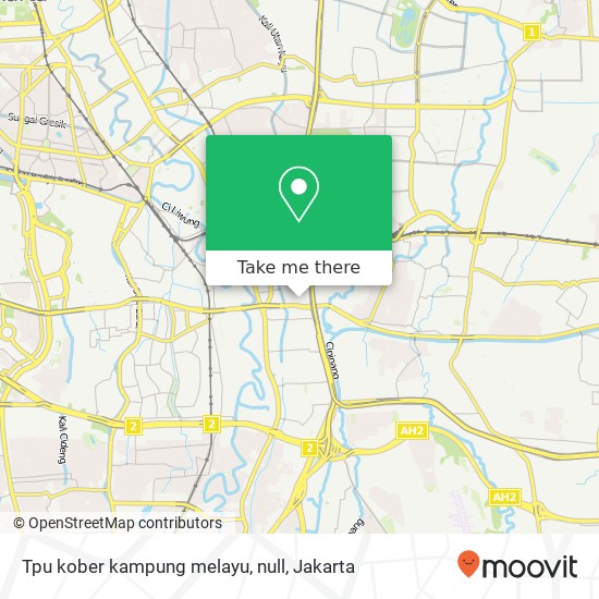 Tpu kober kampung melayu, null map